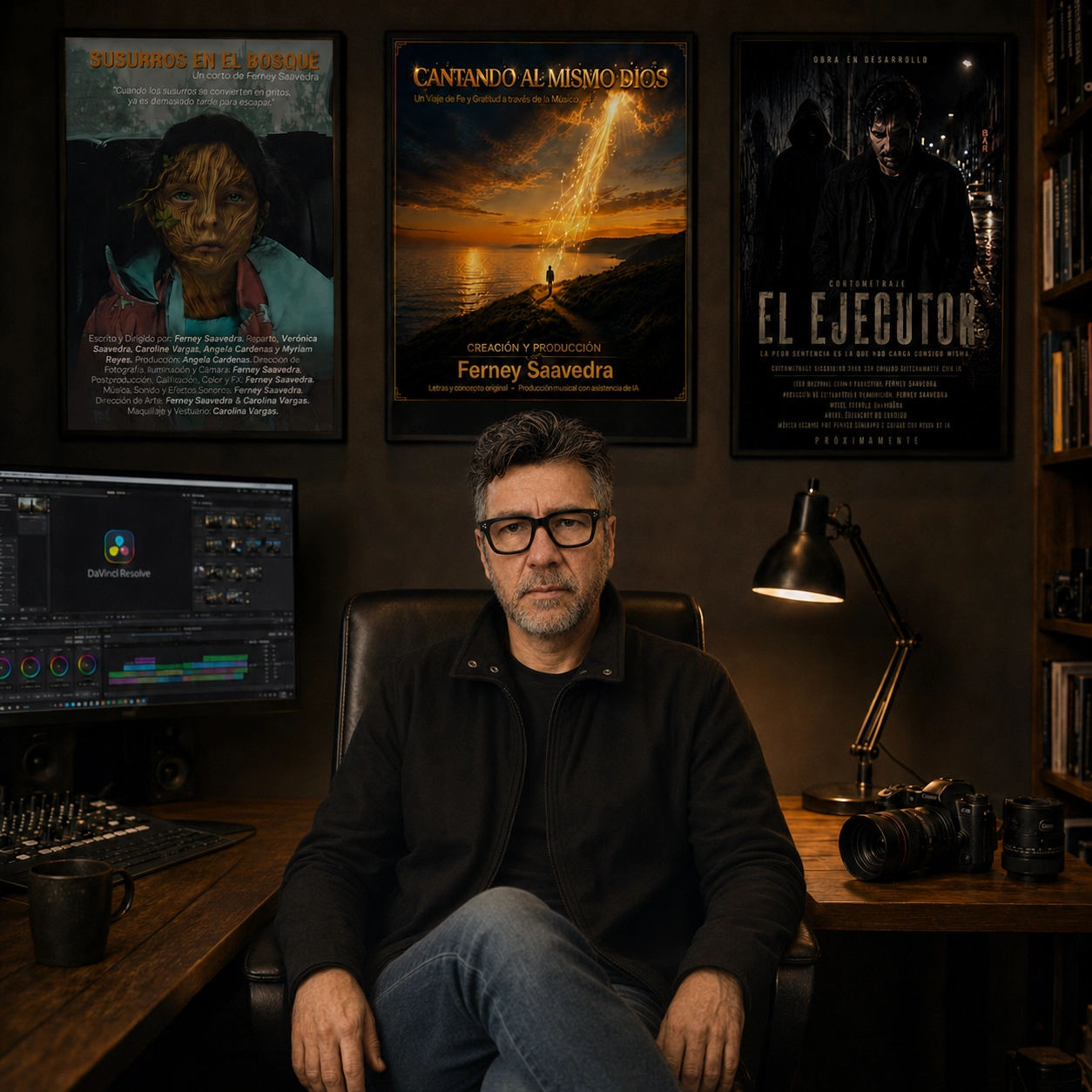 Retrato de Ferney Saavedra