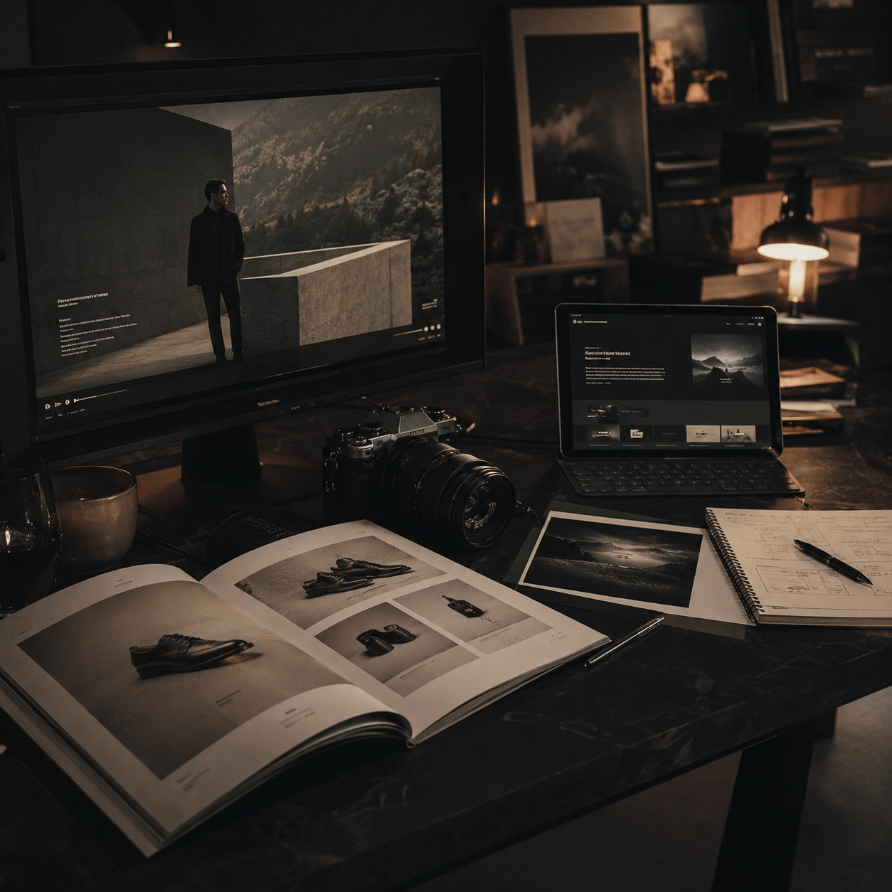 Ferney Saavedra’s audiovisual, photographic, editorial and digital creative workspace